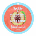 Mattifying Nectarine Sheet Mask with Natural Extracts