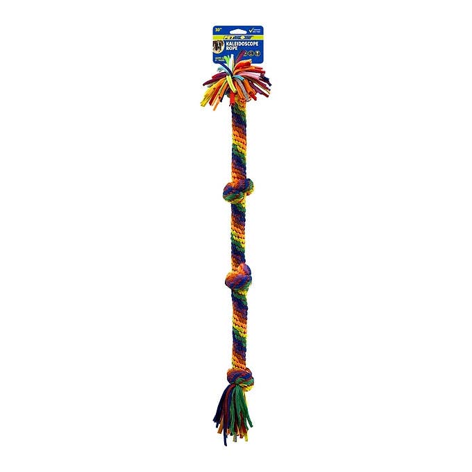 PETSPORT Kaleidoscope Rope 30" 4-Knot XL