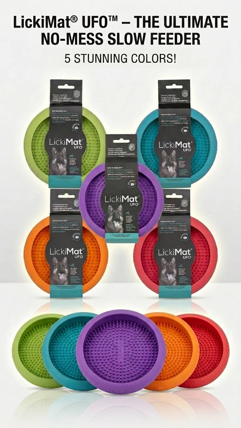 LickiMat UFO Color Assortment Pack - 5 for the price of 4