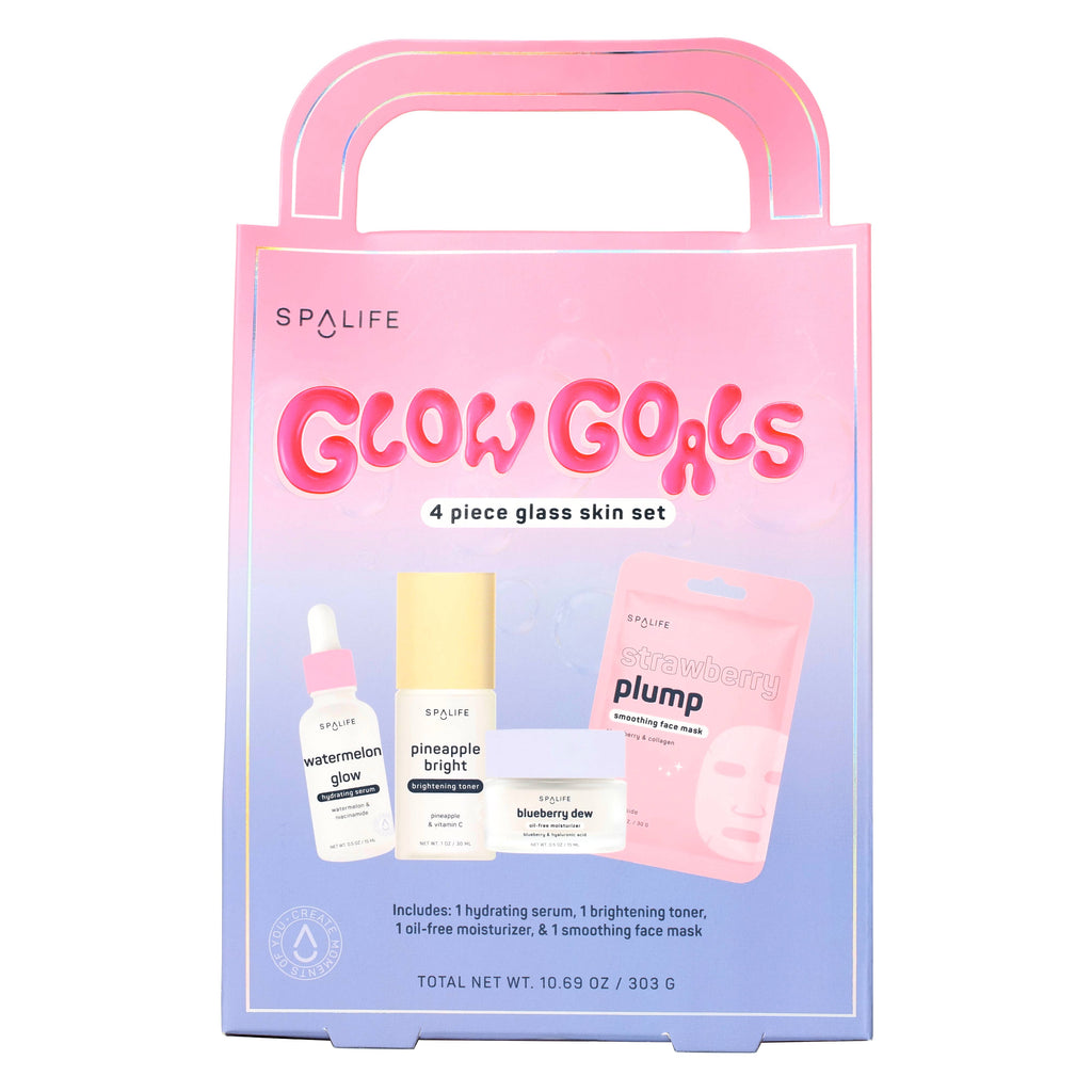 Mother's Day Glow Goals Skincare Gift Set – 4pc