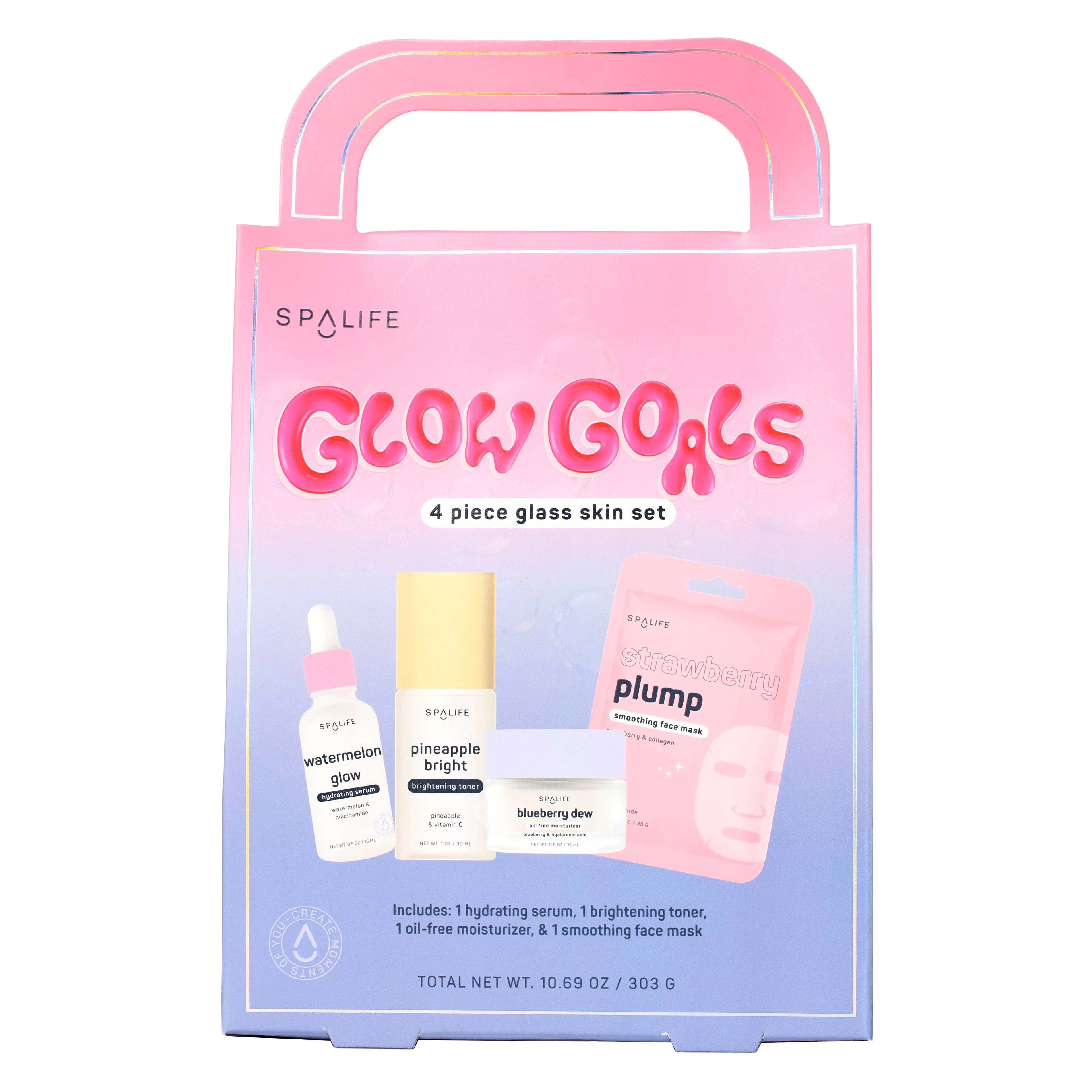Mother's Day Glow Goals Skincare Gift Set – 4pc