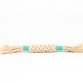 Handmade Sustainable Macrame Candy Dog Rope Toy
