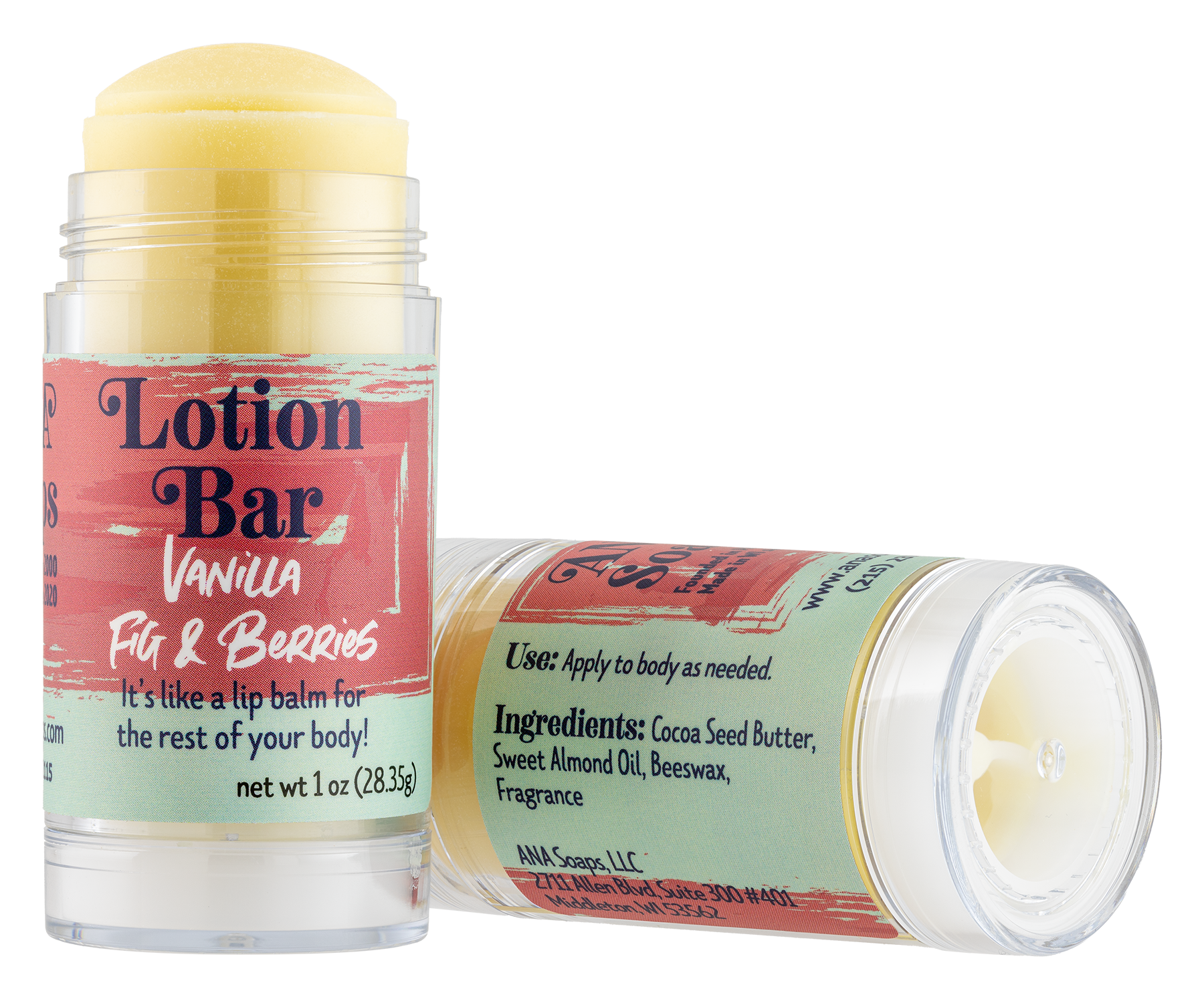 Vanilla, Fig, & Berries Lotion Bar