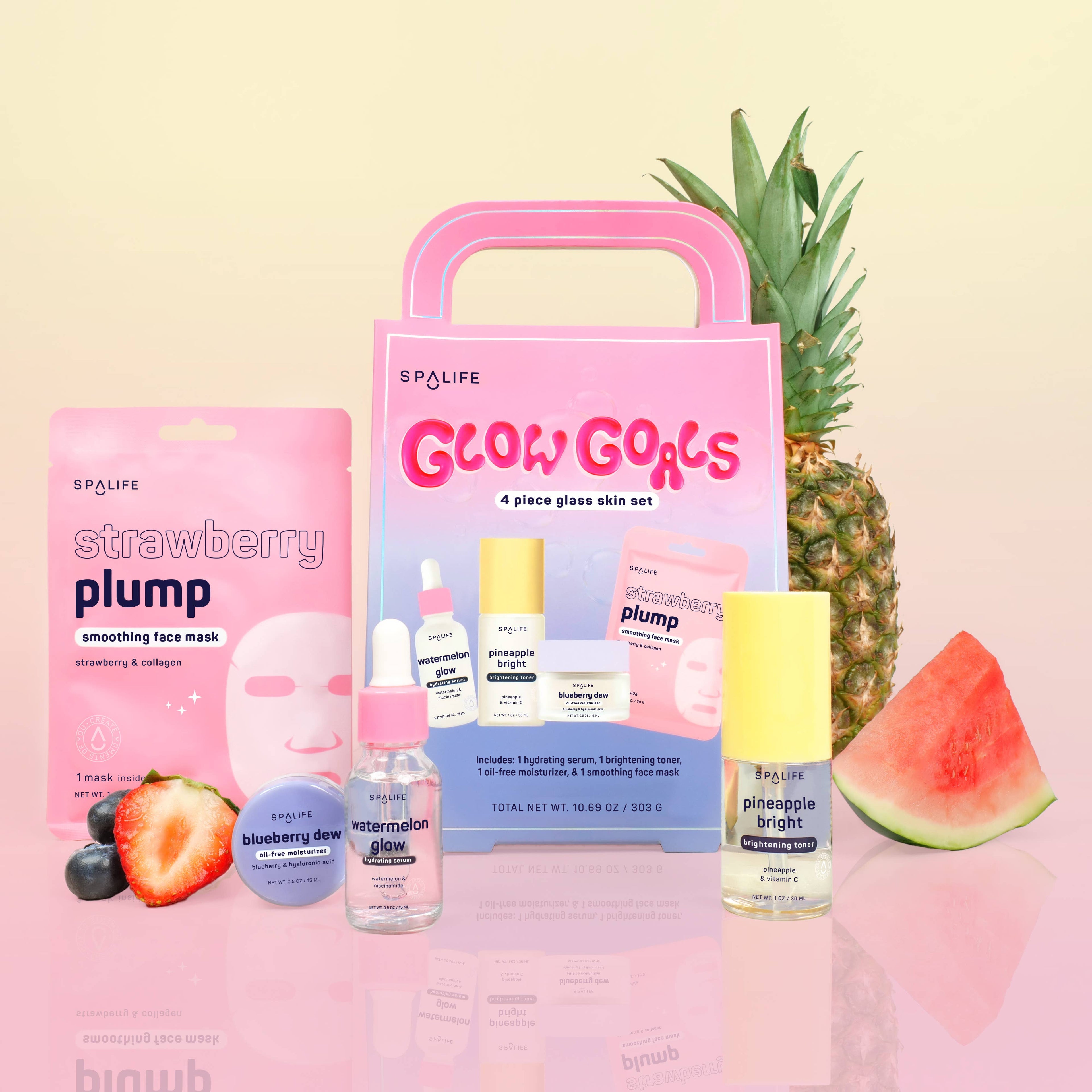 Mother's Day Glow Goals Skincare Gift Set – 4pc